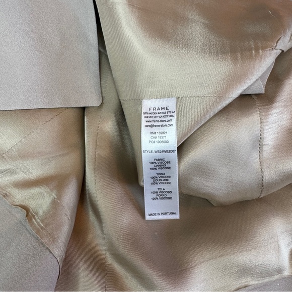 NEOT: Frame: Classic Beige Blazer - Picture 10 of 10